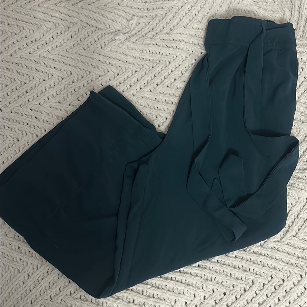 Zara Dark Teal Wide-Leg Culottes